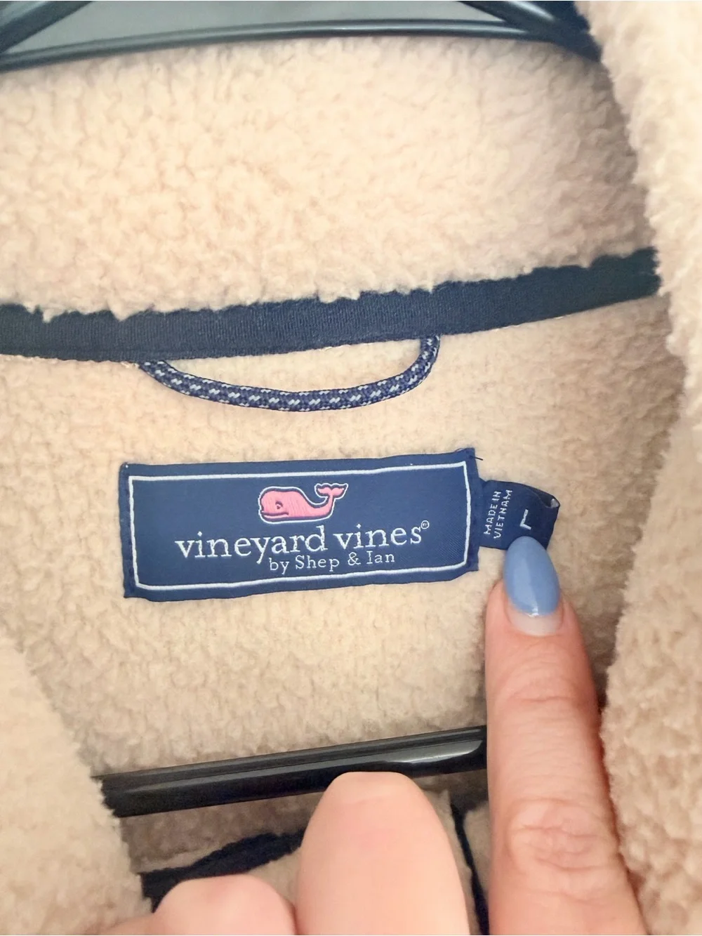 Vineyard Vines Sherpa Vest and Gingham Tucker Shirt